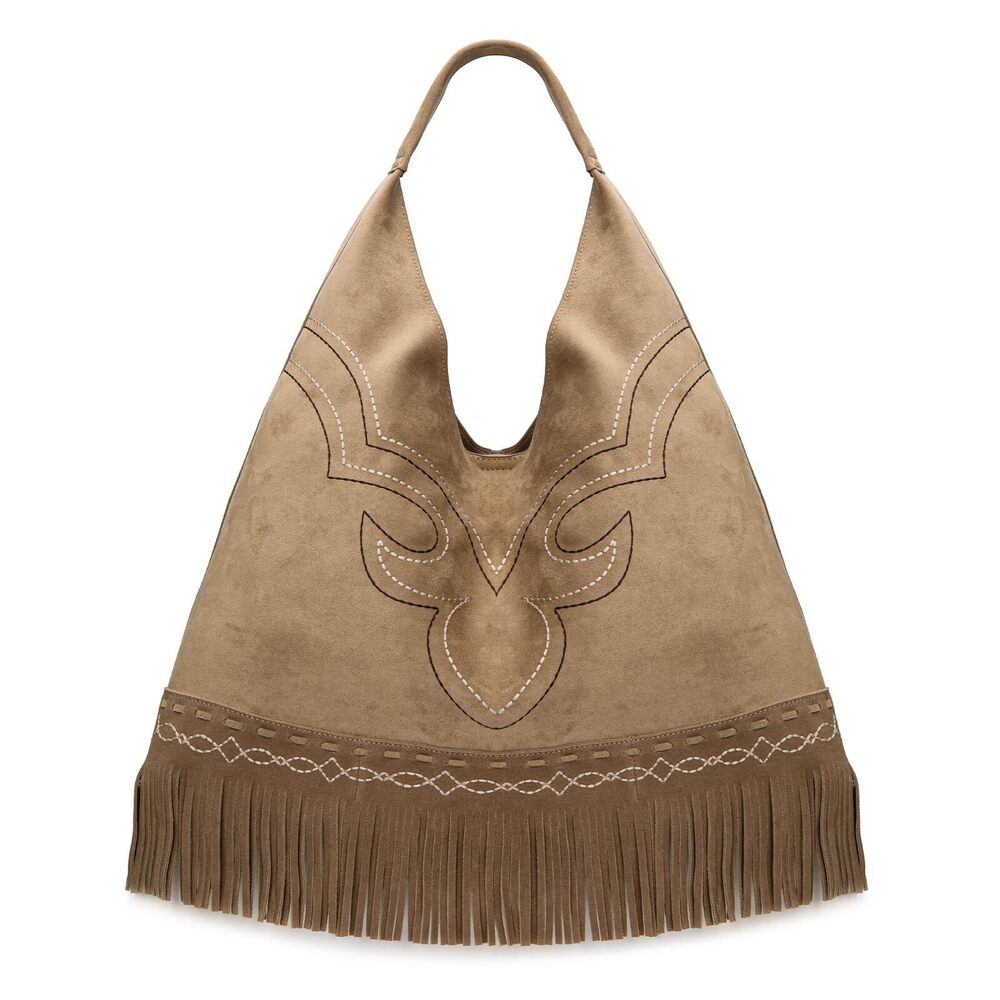 4650 Fringe Hobo Bags Large Western Shoulder Purses Top Handle Handbag